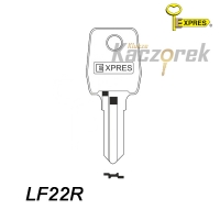 Expres 172 - klucz surowy mosiężny - LF22R